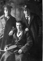 304: Harry Allen, seated.